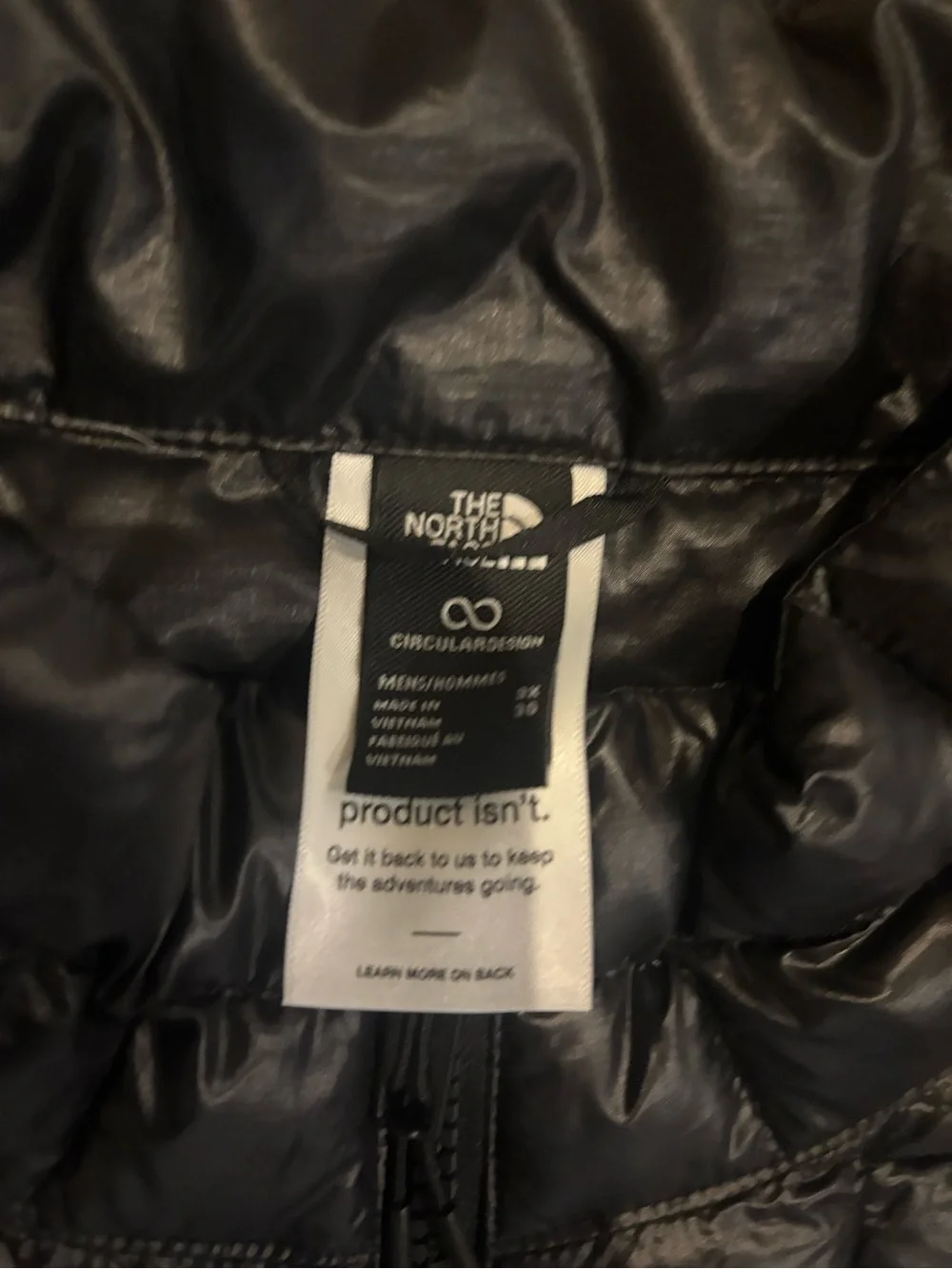The North Face Black Quilted Puffer Jacket